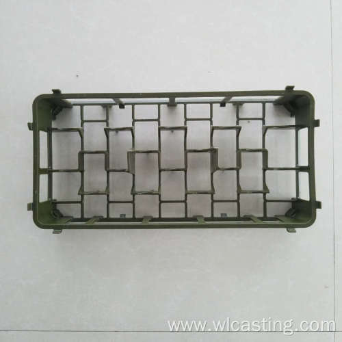 Heat resistant steel cast heat treatment frame